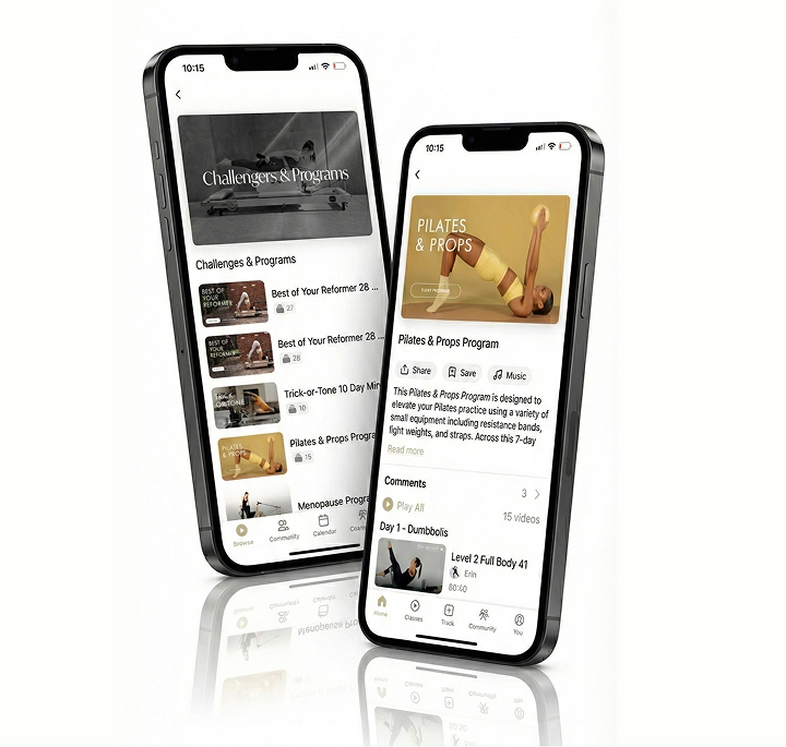 Your Reformer app preview
