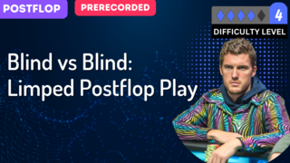 Blind vs Blind: Limped Postflop Play