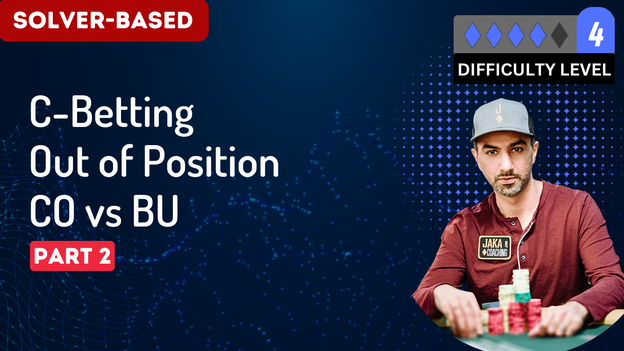 C-Betting Out of Position CO vs BU