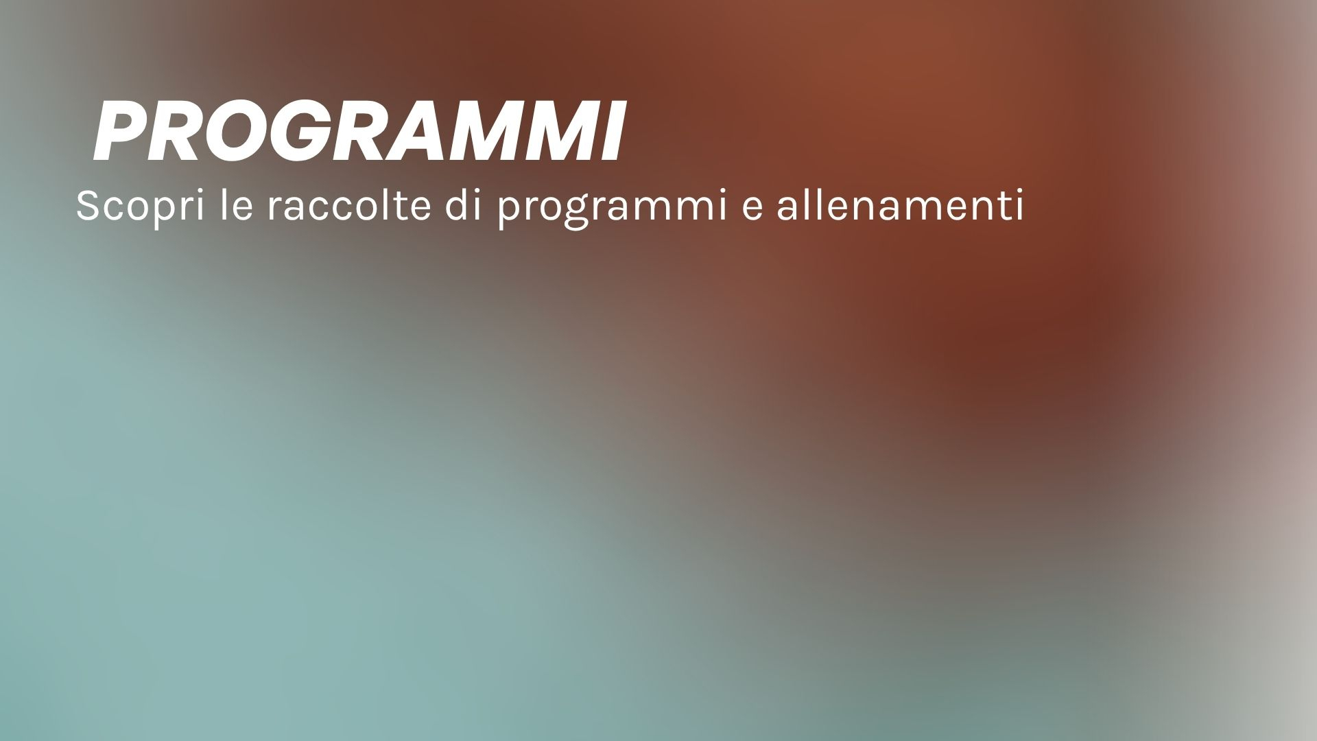 Programmi
