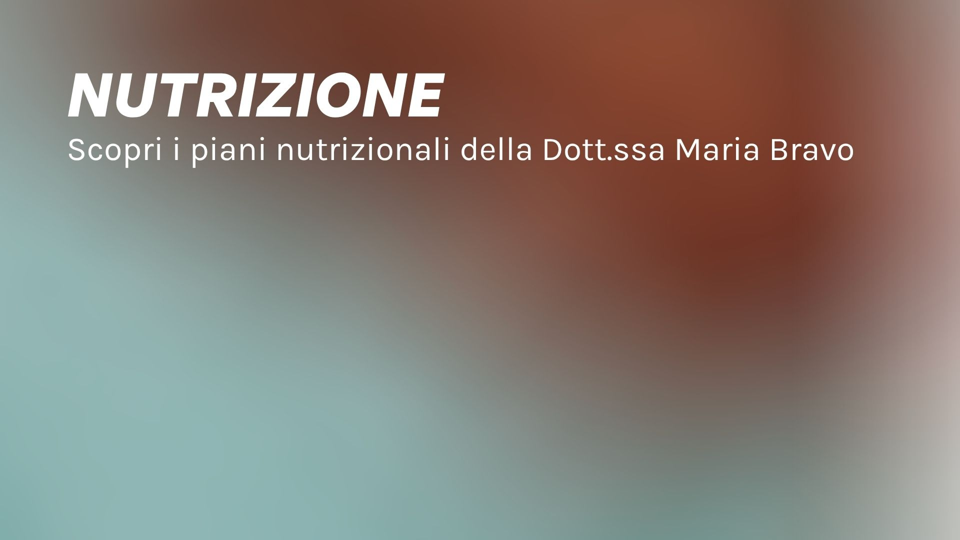 Nutrizione