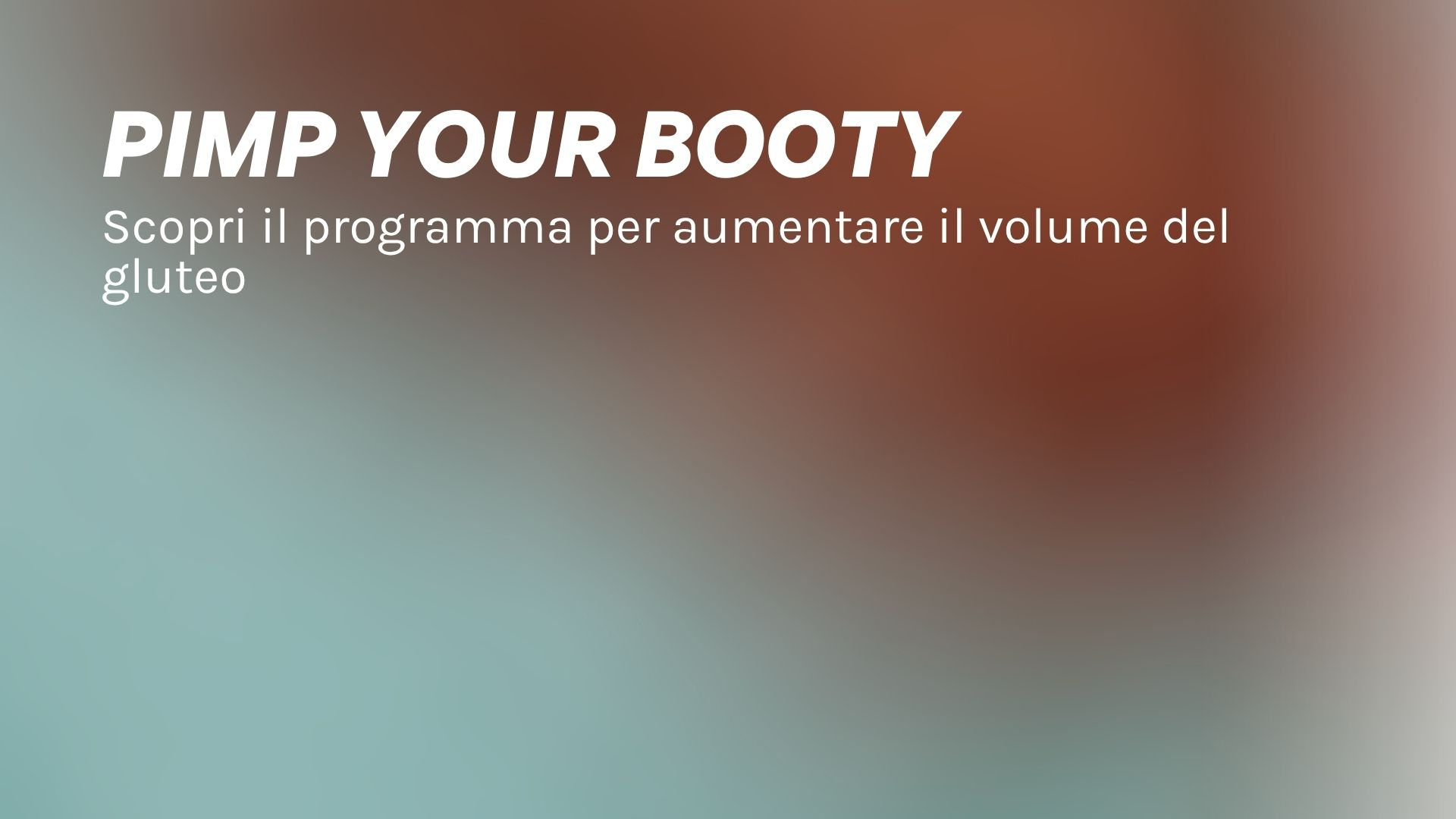Pimp Your Booty
