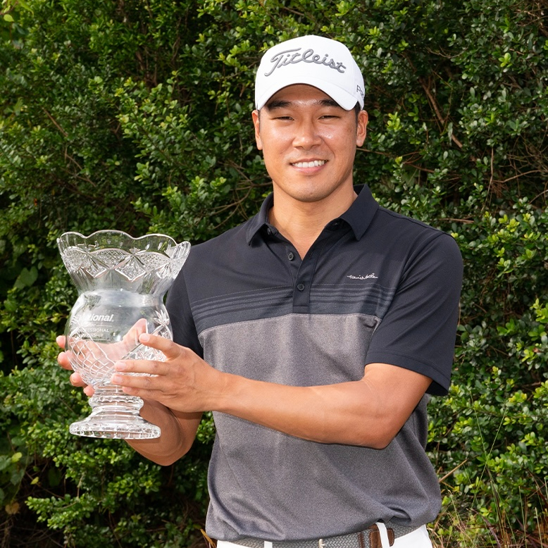 <div class="editor-content"><p><span style="color: #29316B">Jin Chung</span></p></div>, <div class="editor-content"><p><span style="color: #29316B">Korn Ferry Tour Pro</span></p></div>