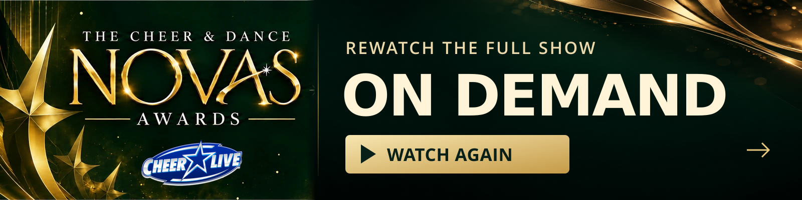 The Cheer and Dance Novas Awards — watch the full show on demand