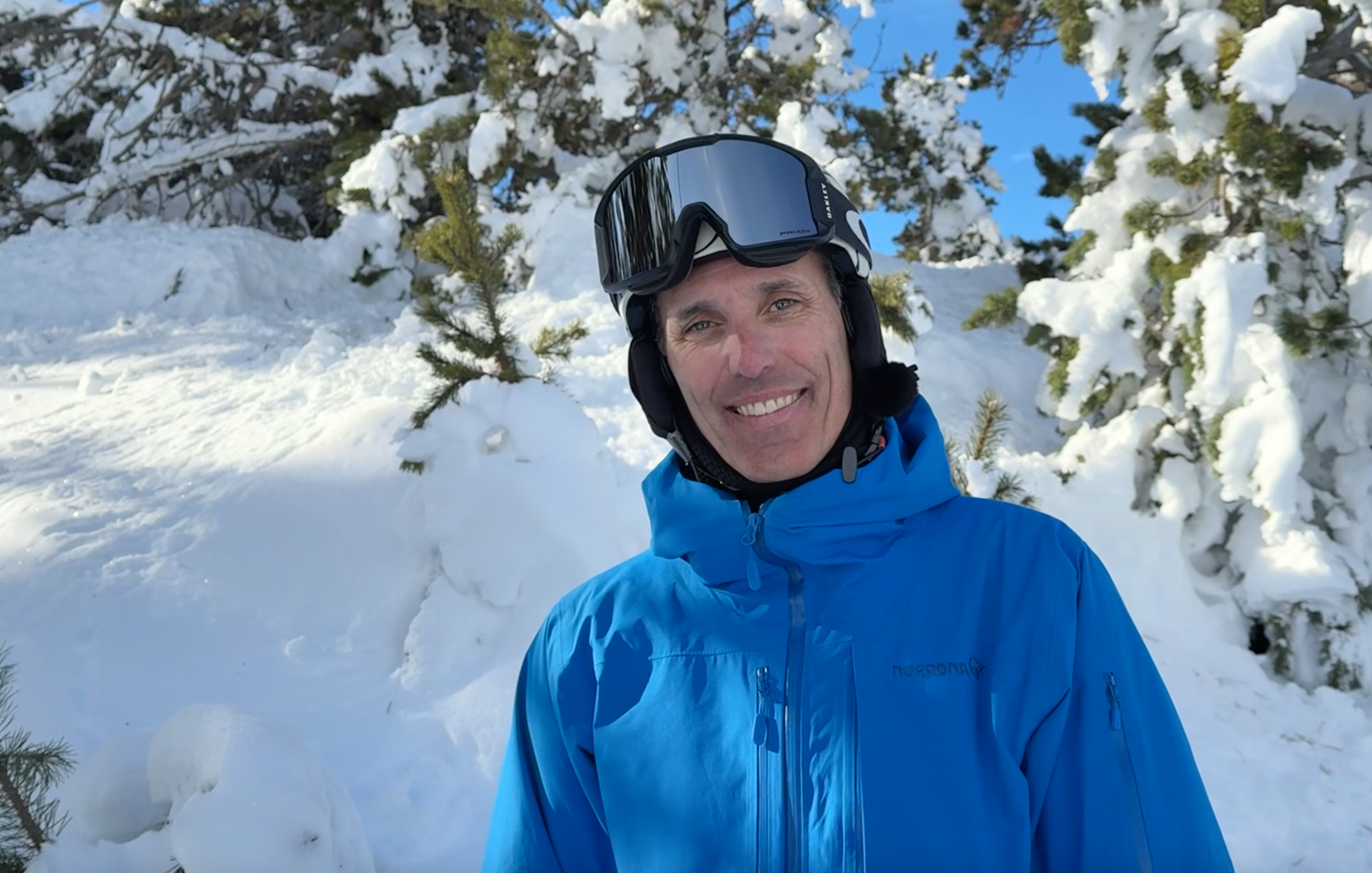 Morgan Petitniot sur neige