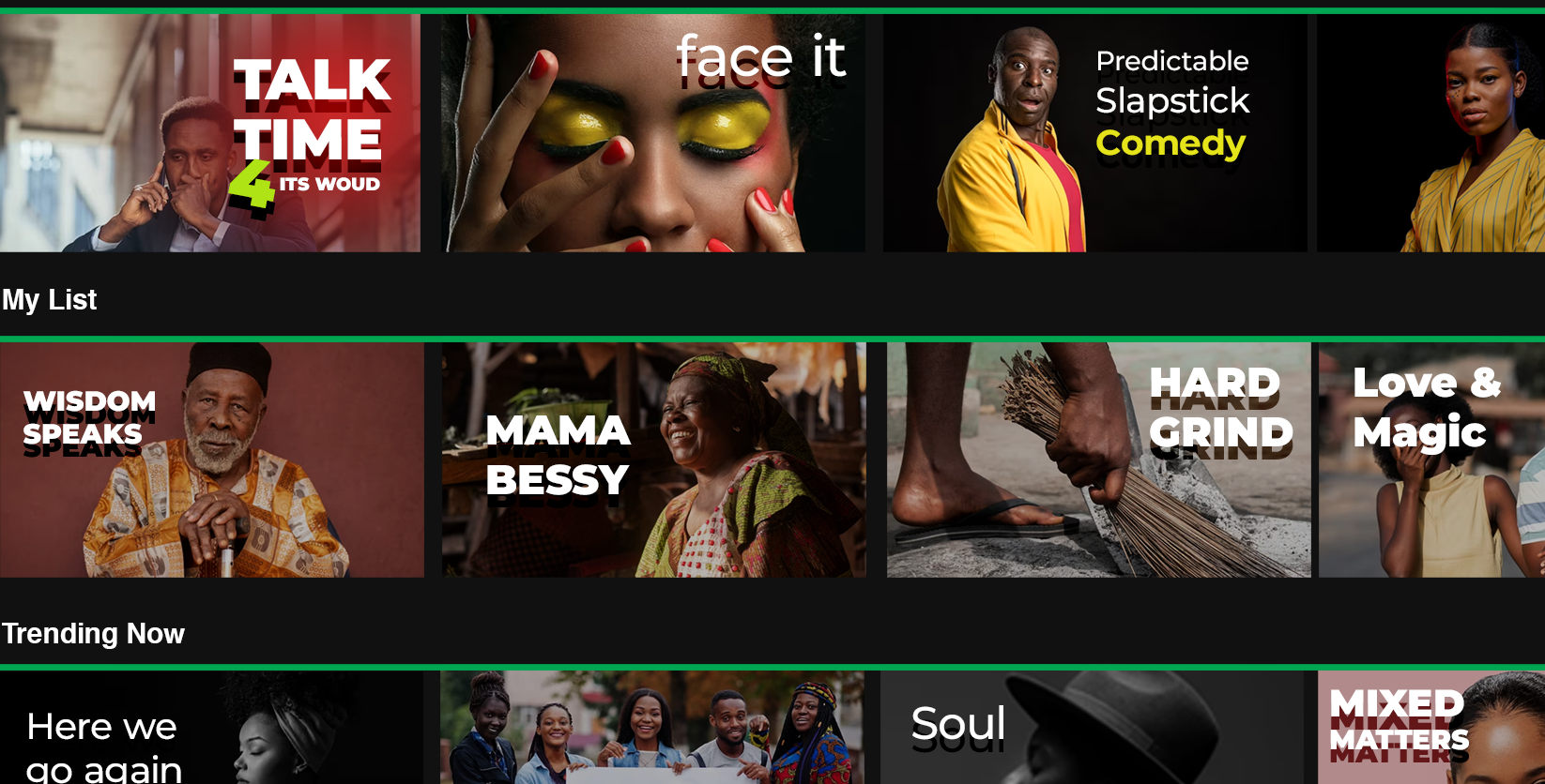 example of our mobile apps