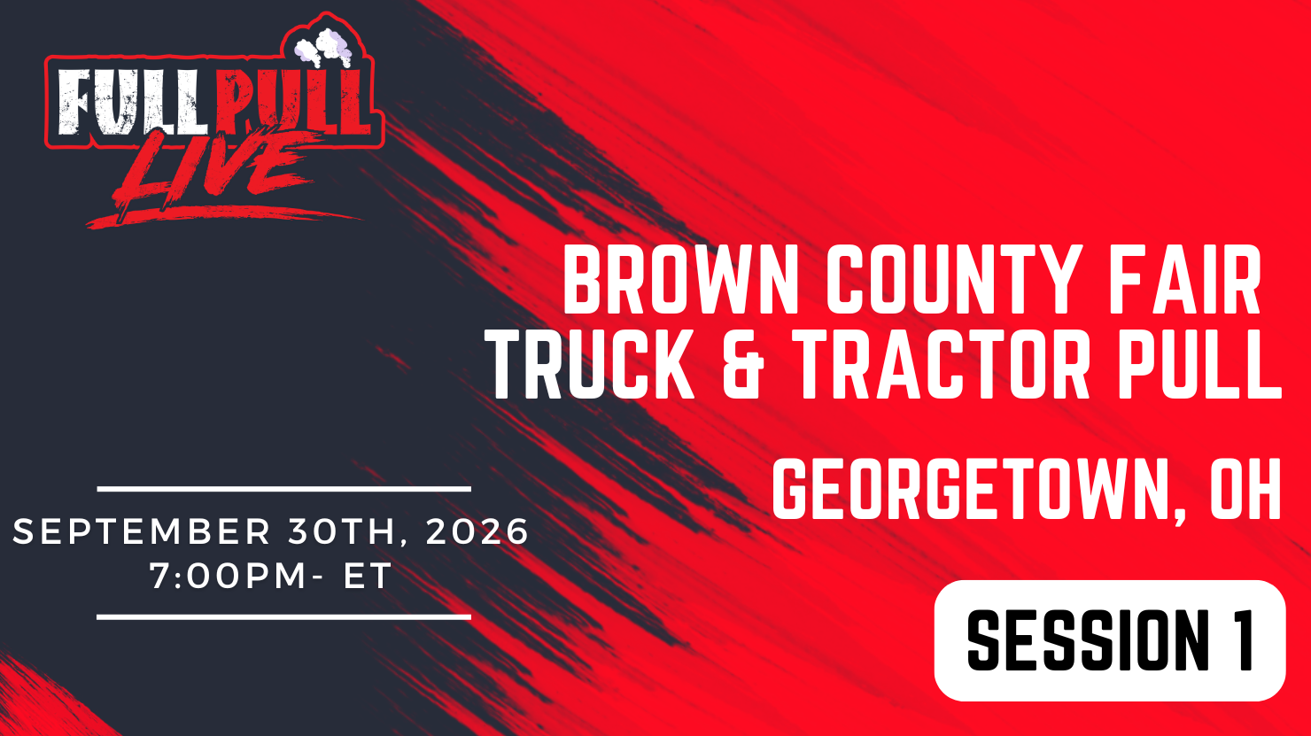 Brown County Fair Pull - Georgetown, OH