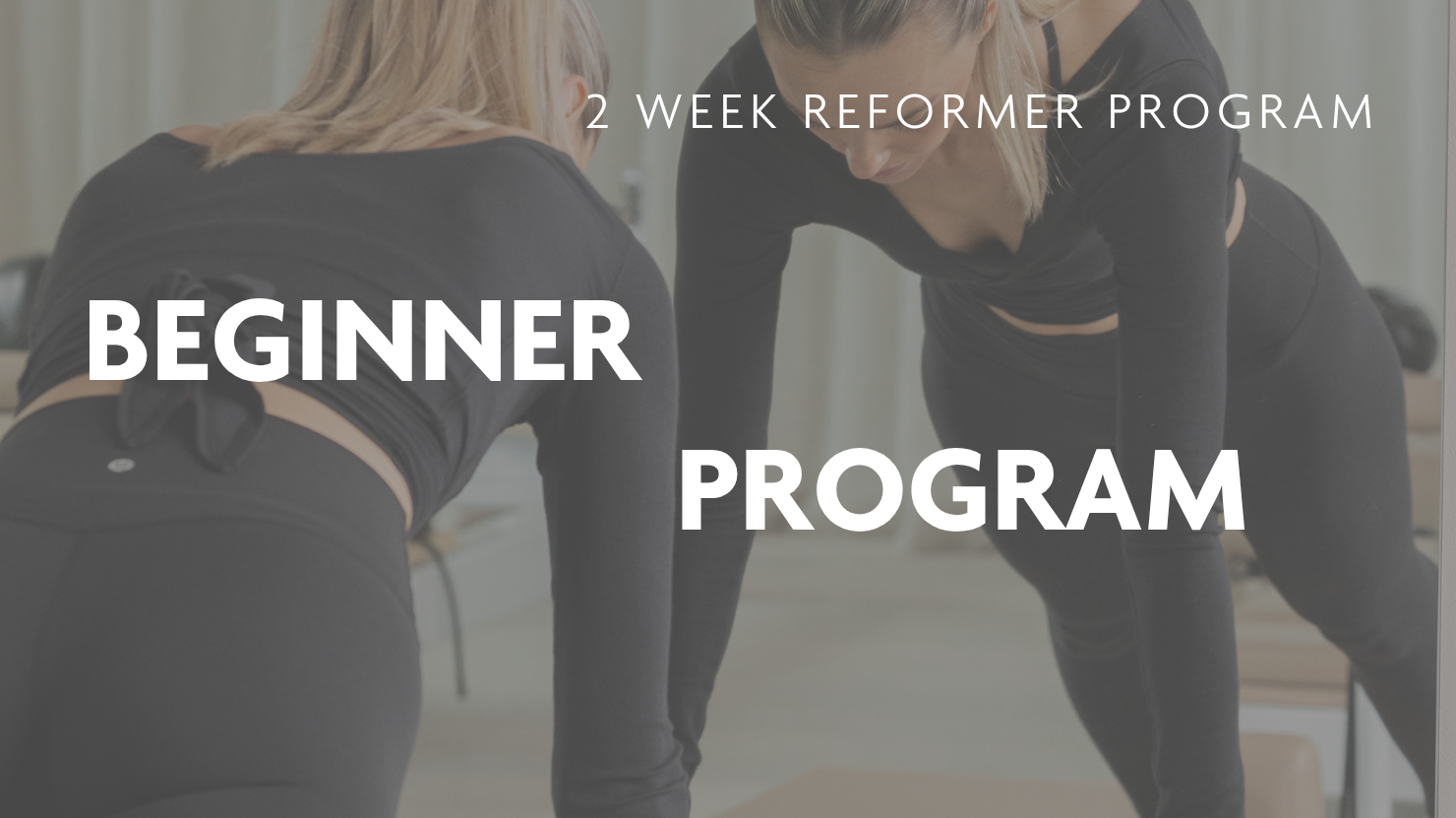 Beginner Program (2 weeks)