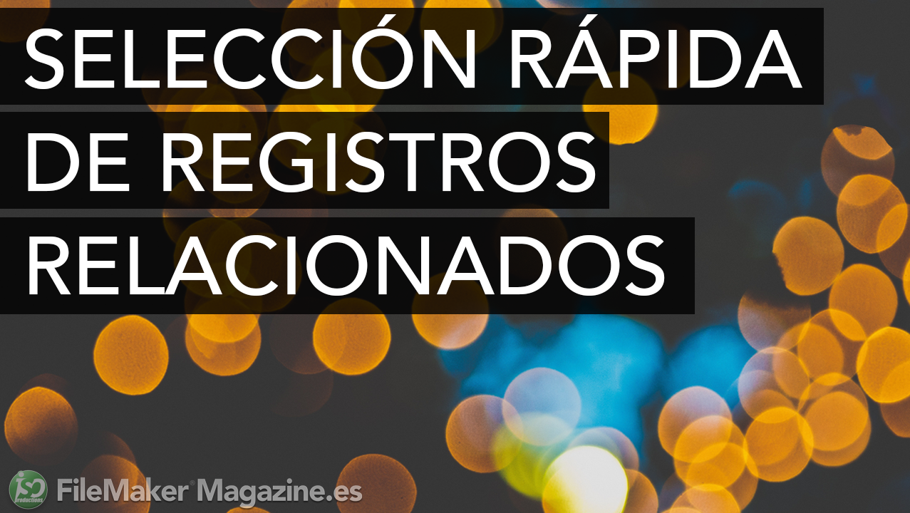 Selección rápida de registros relacionados