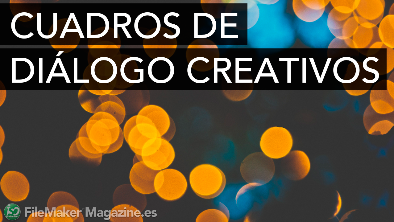 Cuadros de diálogo creativos