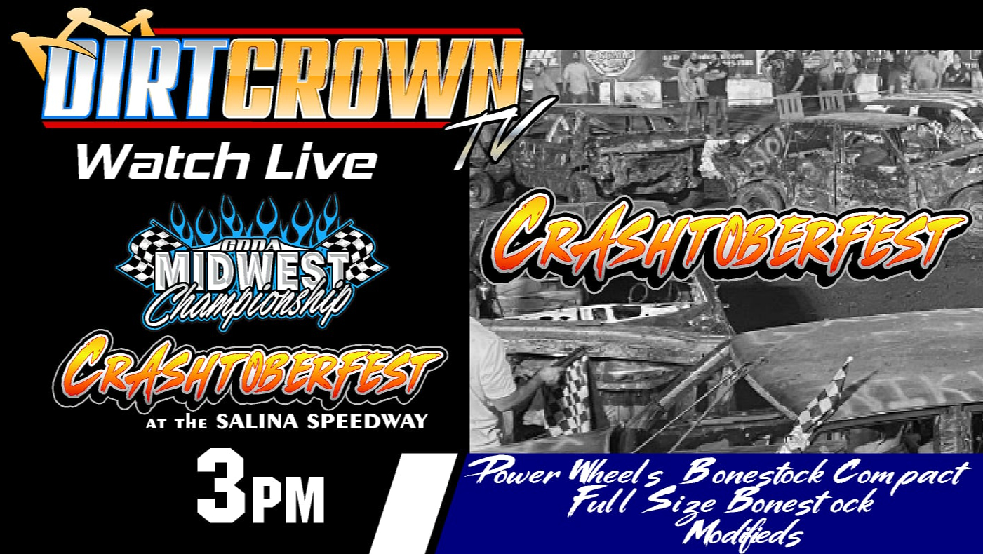 LIVE: 10/11/26 Crashtoberfest Demolition Derby from Salina KS Day 2