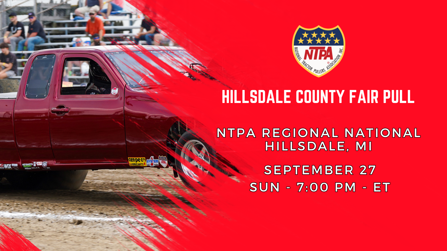 Hillsdale County Fair Pull - Hillsdale, MI