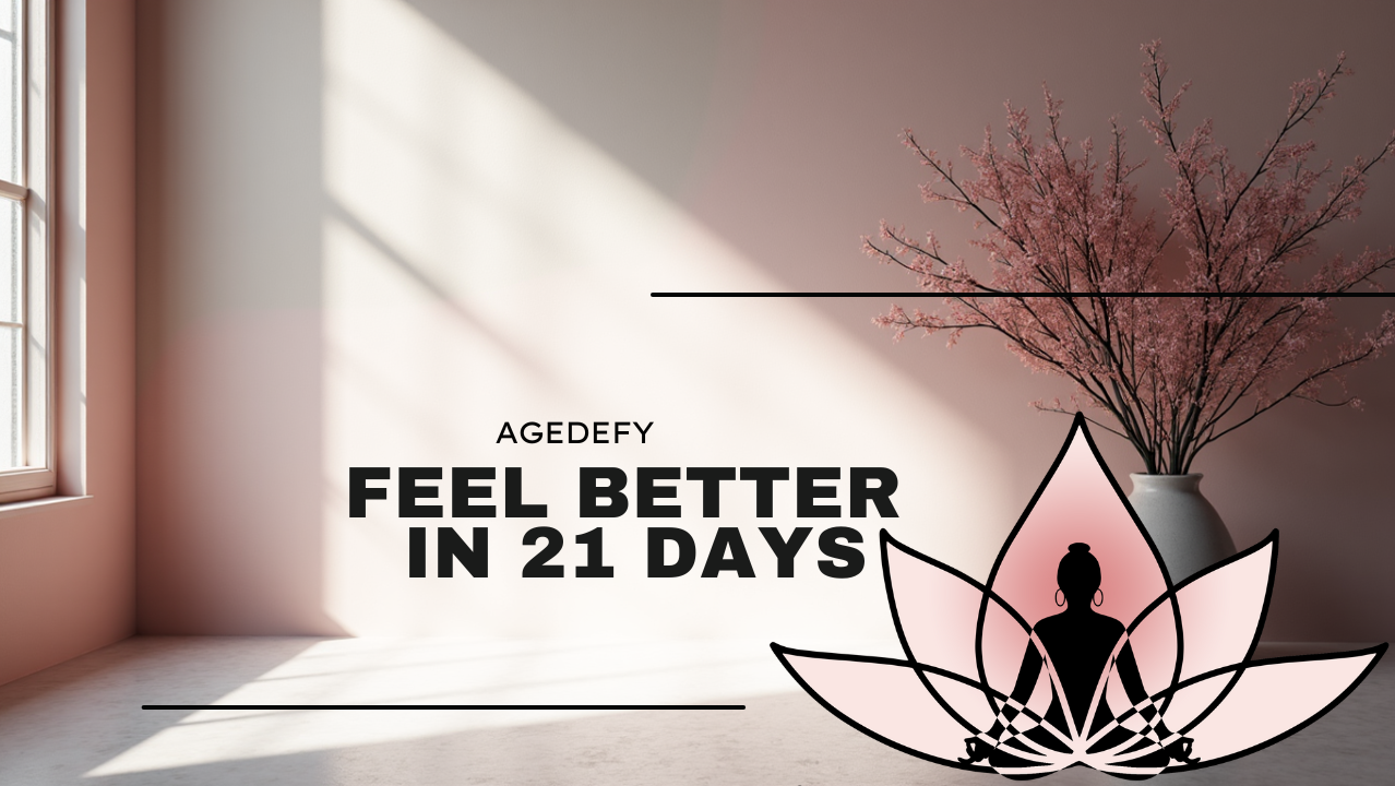 You can't help getting older, but you don't have to feel old.&nbsp;