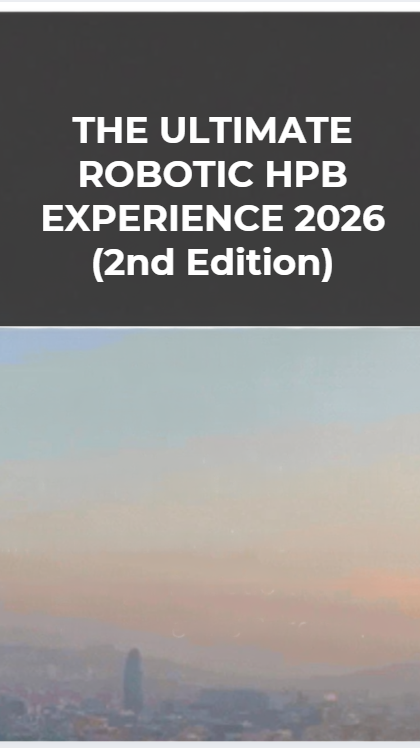 3 online sessions + 1 in-person full day, Mastering Major Robotic Liver Resection & Pancreatic Surgery.