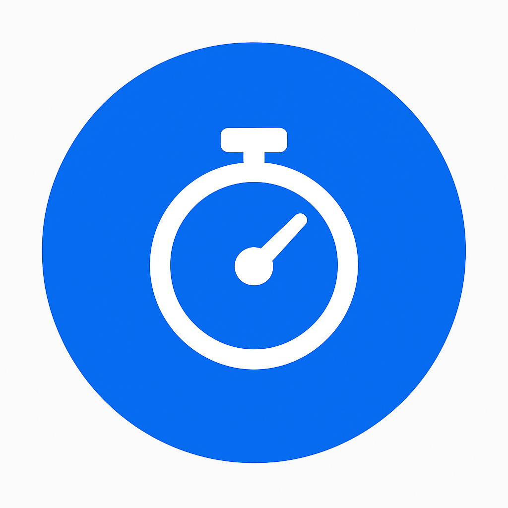 ⏱️ Fast & Organized