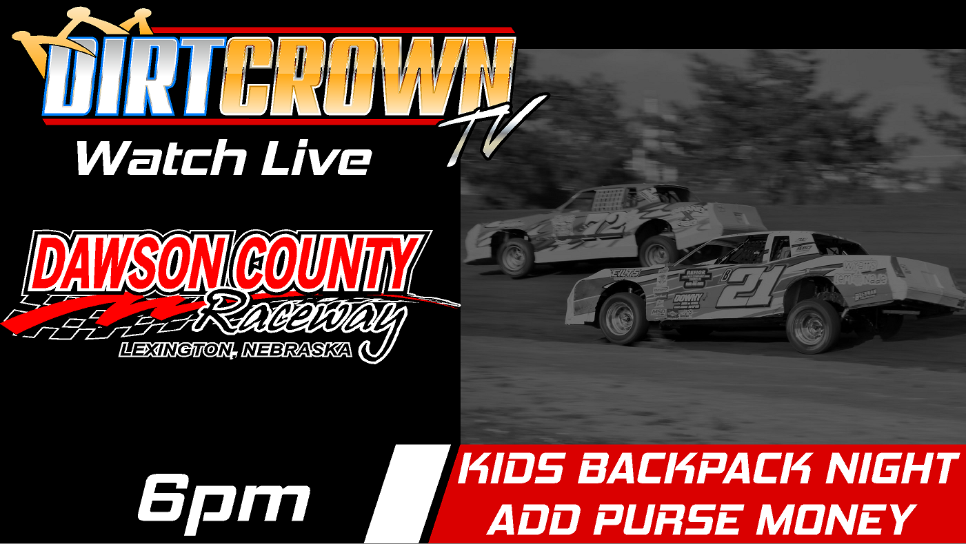 Live: 8/9/2026 Nightly Racing Kids Backpack Giveaway from Dawson County Raceway