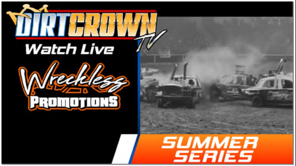 Live: 9/7/2026 Wreckless Promotions Nebraska State Fair Demo Derby from Grand Island Nebraska