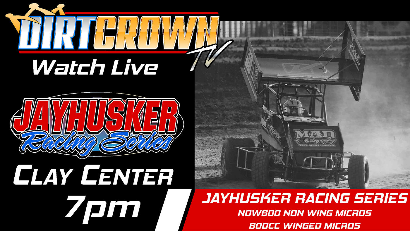 Live: 8/15/2026 Jayhusker Racing from Clay Center Speedway