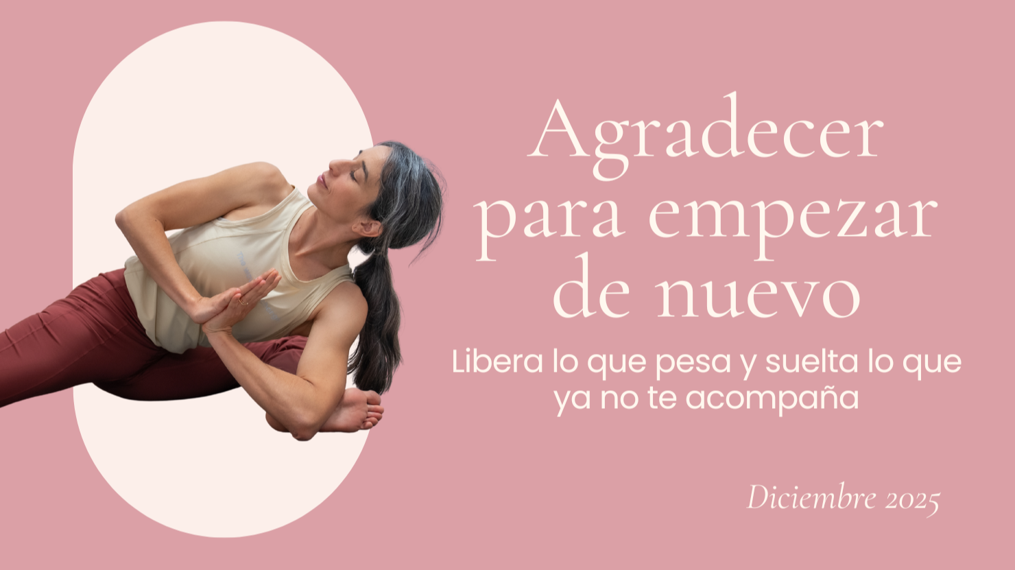 Agradece para empezar de nuevo