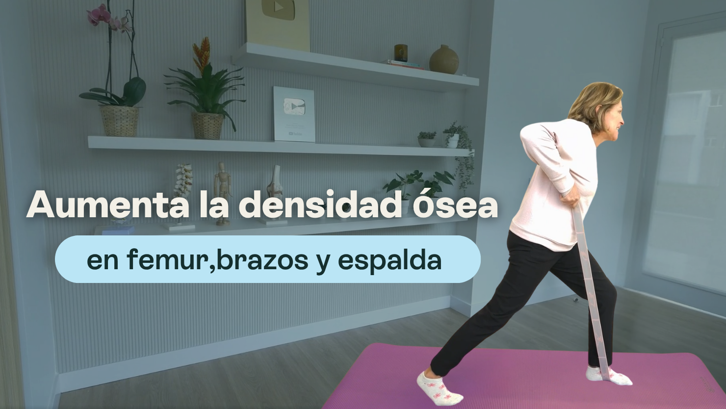 Aumenta la densidad ósea en femur brazos y espalda