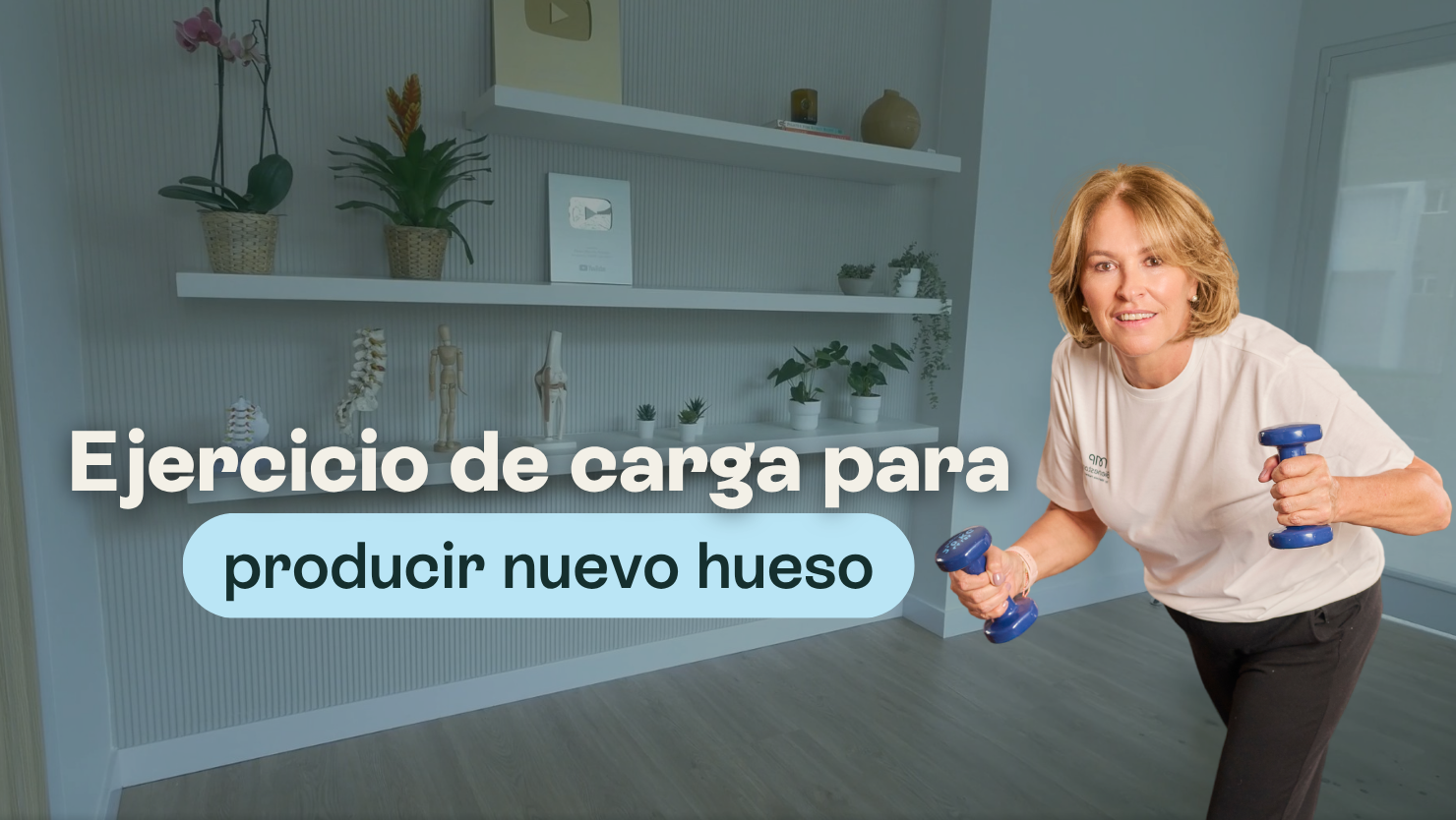 Ejercicio de carga para producir nuevo hueso