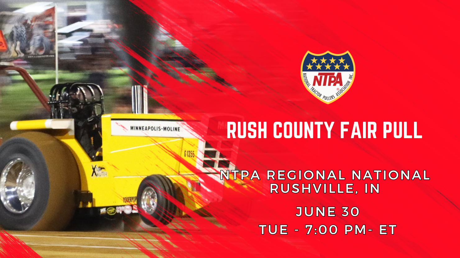 RUSH COUNTY FAIR PULL