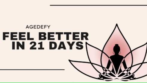 You can’t help getting older, but you don’t have to FEEL old!&nbsp;