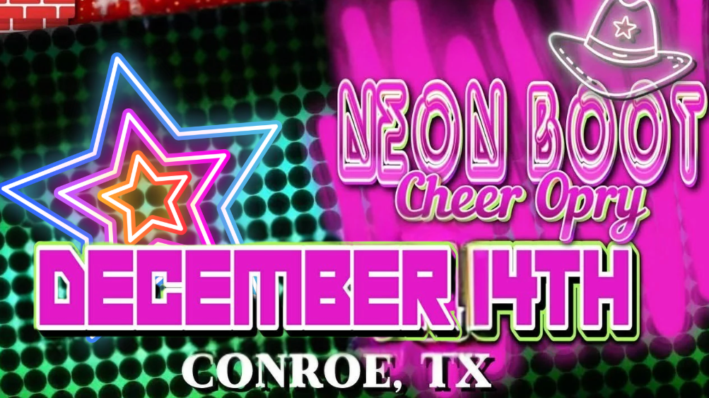 Neon Boot Cheery Opry