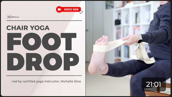 Chair Yoga for Foot Drop
