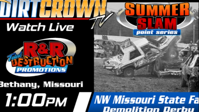 Live: 9/7/2026 R&R Promotions Summer Slam Points Series Northwest Missouri State Fair from Bethany Missouri