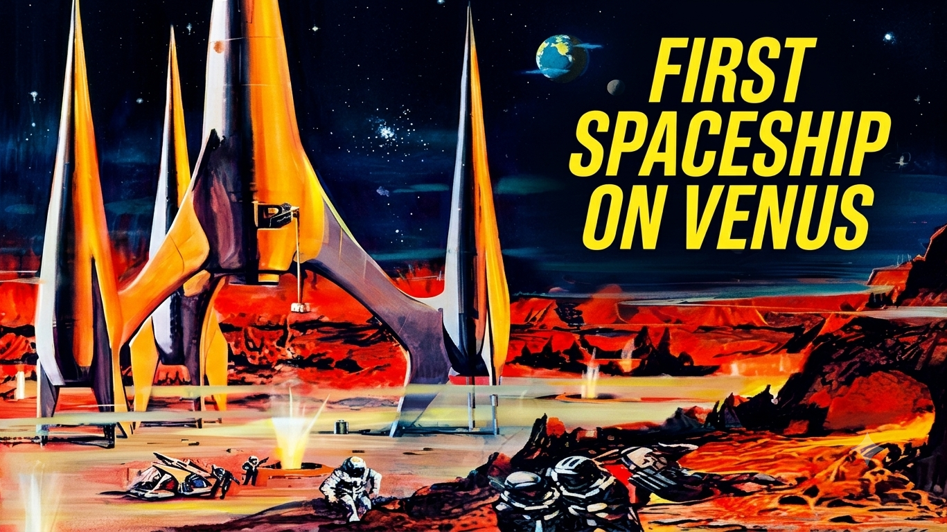 First Spaceship On Venus (1960)