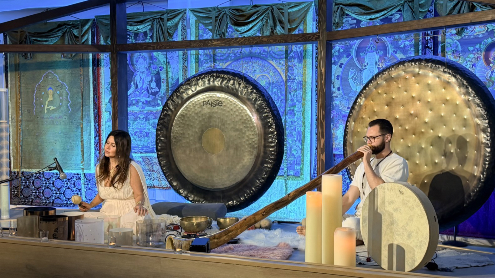 Full Moon Celestial Sound Healing Journey with Shehera & Taylor Barnes