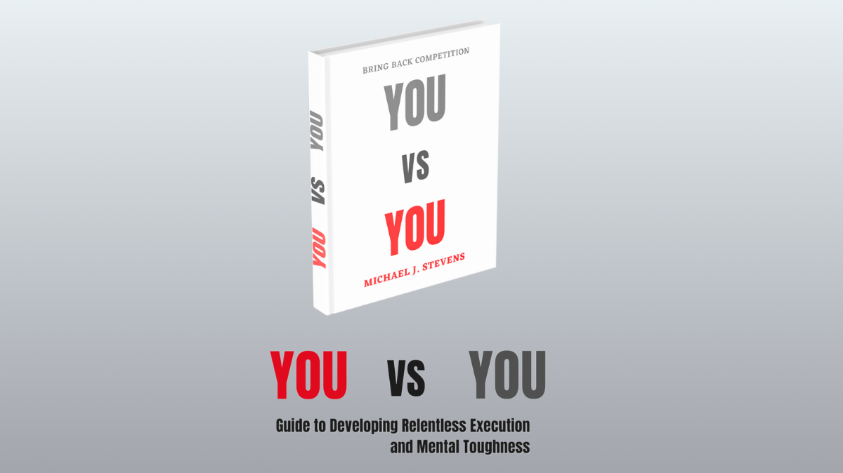 It's always YOU vs. YOU