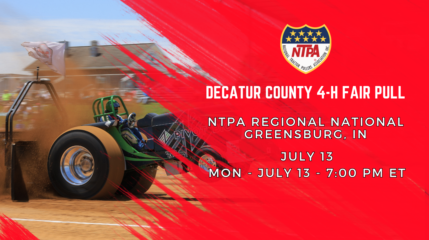 Decatur County 4-H Fair Pull - Greensburg, IN