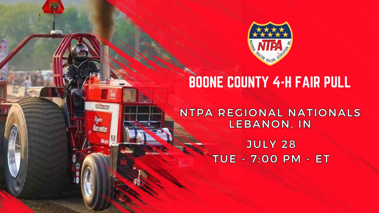 Boone County 4-H Fair Pull - Lebanon, IN